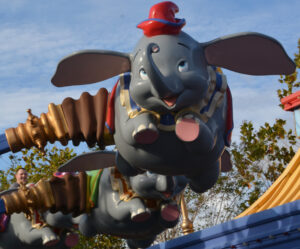 Elefant im Karusell in Disnayland in Orlando