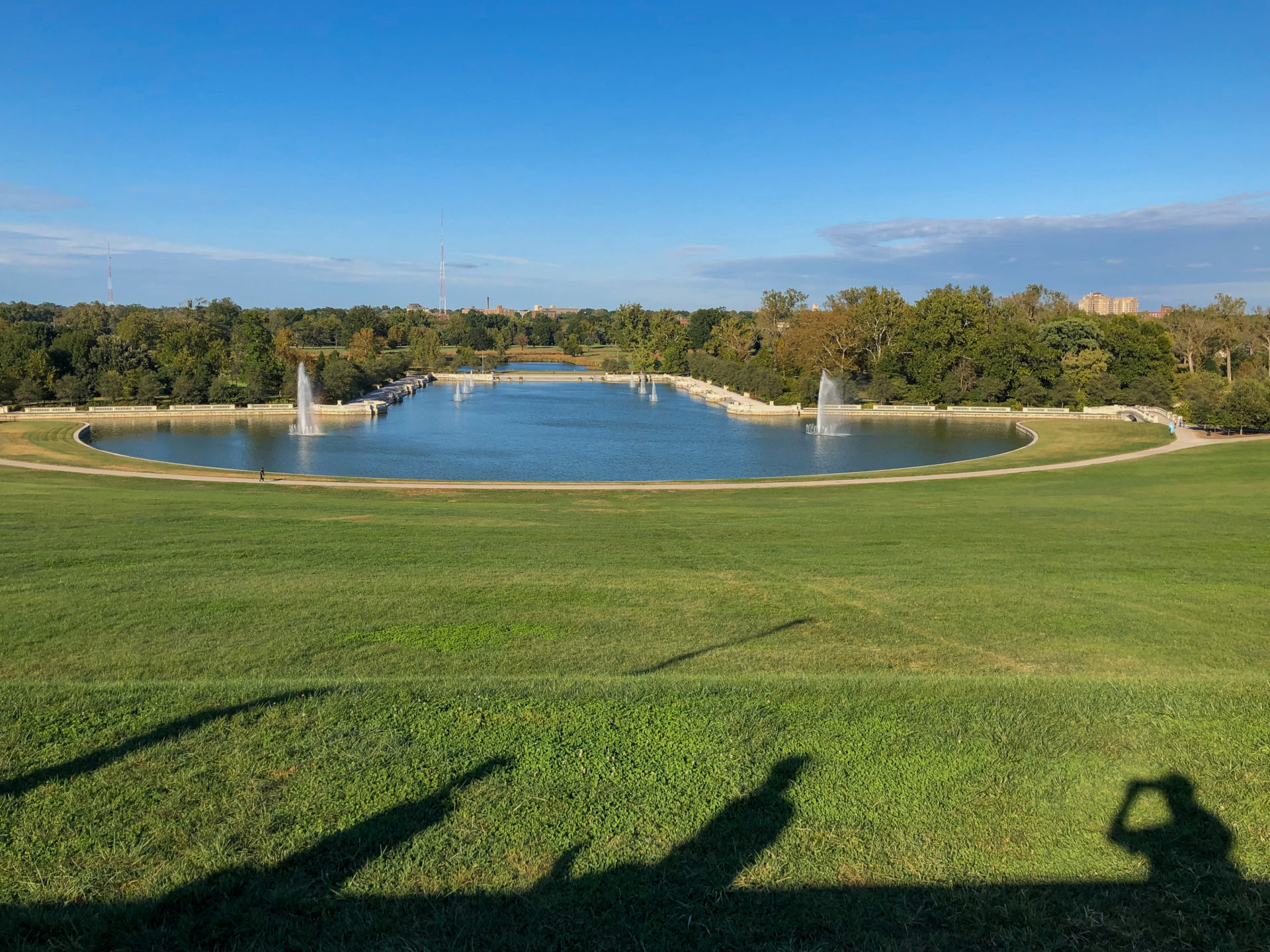 See-Springbrunnen-Museum-Saint-Louis-Art-Museum_Foto-Ralf-Johnen Blick vom Saint Louis Art Museum in den Forest Park