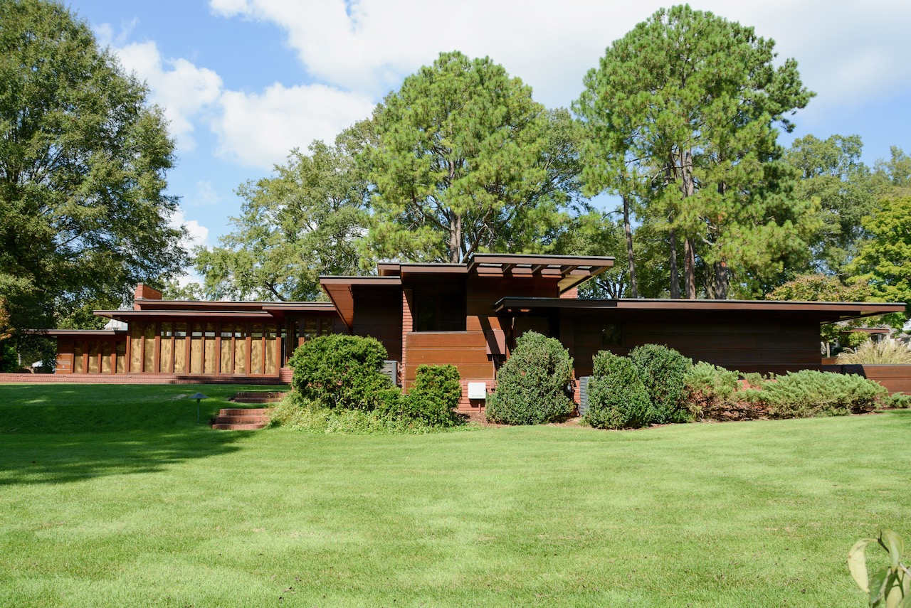 Das Rosenbaum House von Frank Lloyd Wright in Florence, Alabama 