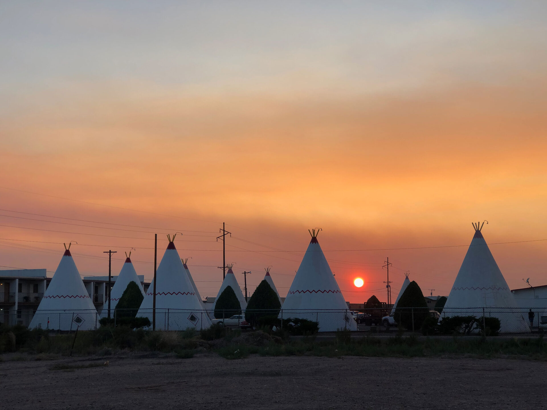 wigwam-motel-sonnenuntergang-holbrook-route66_foto-ralf-johnen Wigwam Motel in der Abendsonne