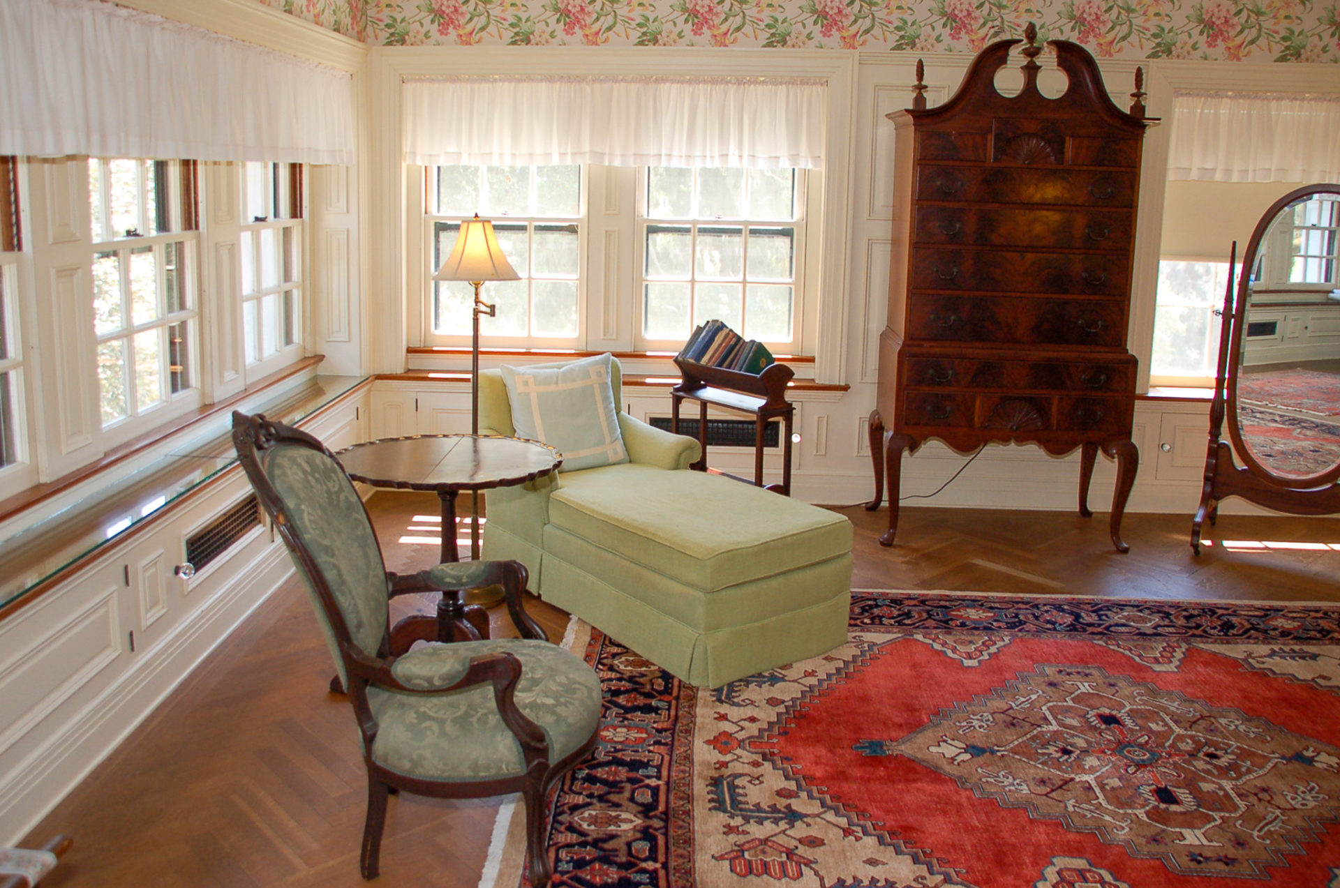 Blick in ein Zimmer des Greyfield Inn auf Cumberland 