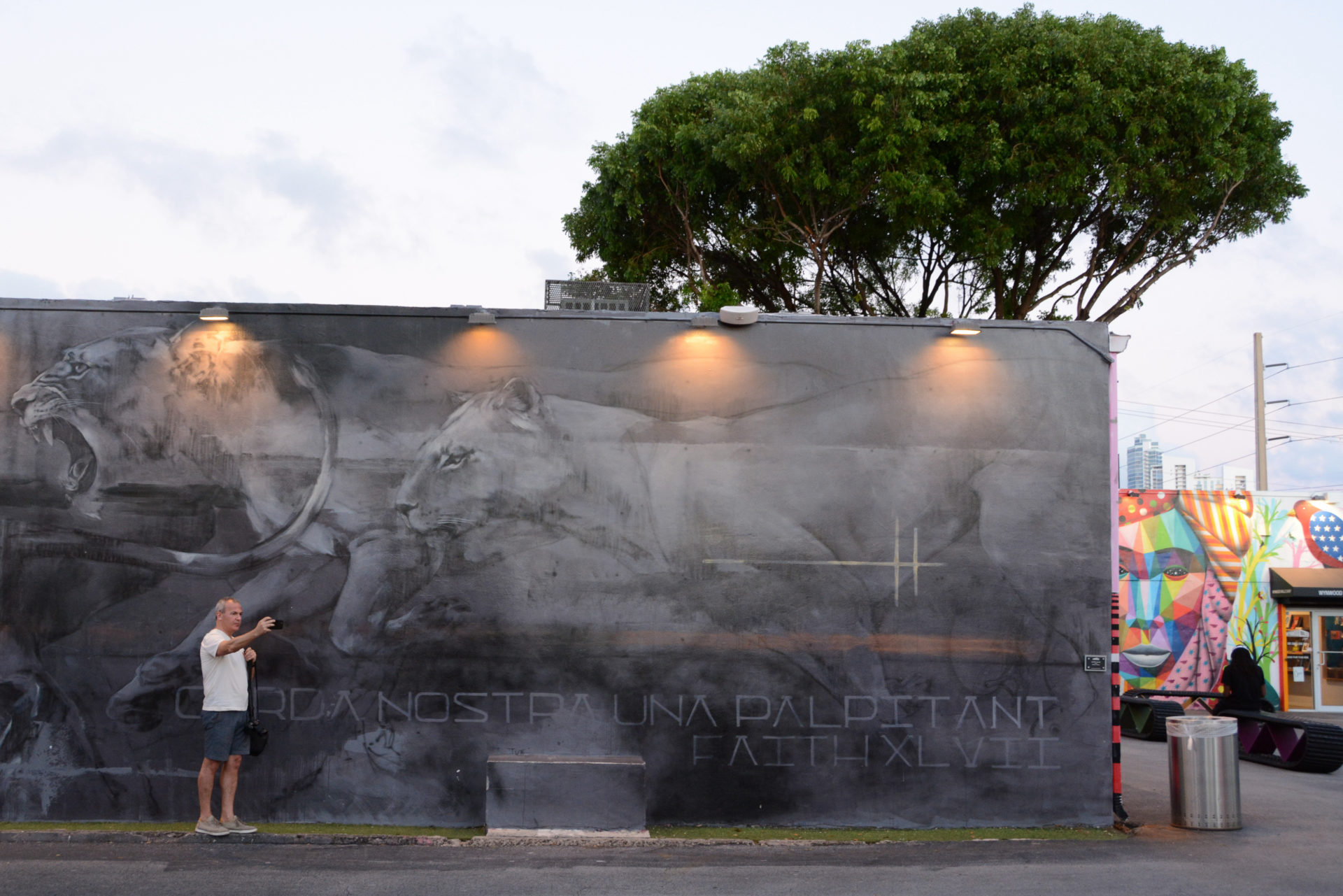Mural in Wynwood, Miamis hipstem Stadtteil 