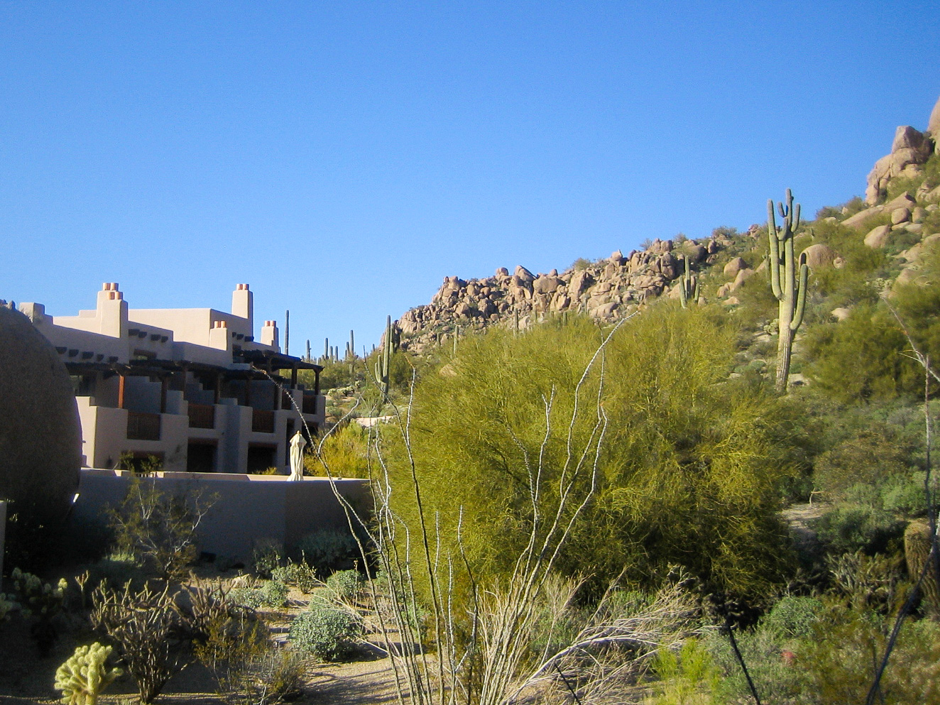 Blick aus dem Zimmer im Hotel Four Seasons Troon North in Scottsdale 