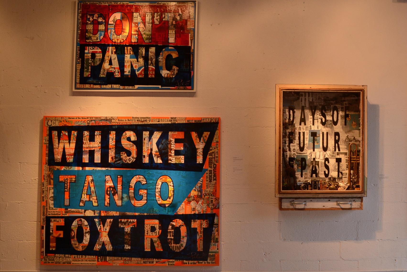 Kunstwerke in der Galerie von Peter Tunney in Wynwood 