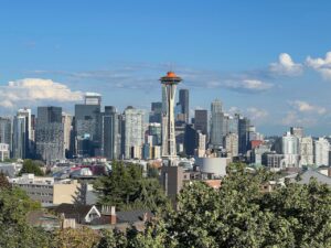 Skyline von Seattle mit der Space Needle