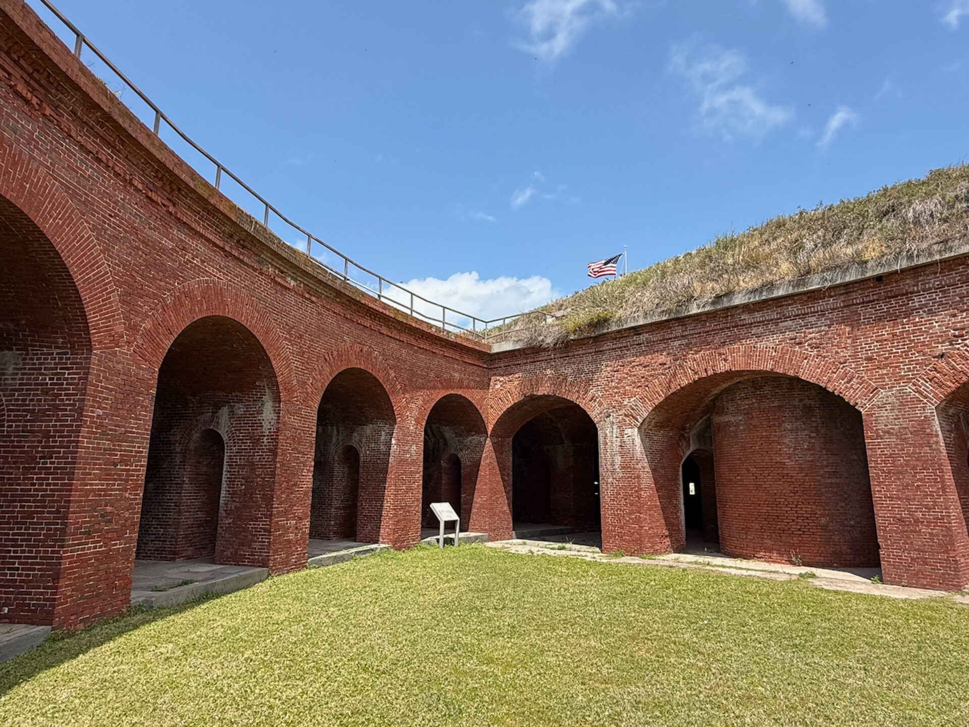 Fort Massachusetts gehört zur Gulf Shores National Seashore 