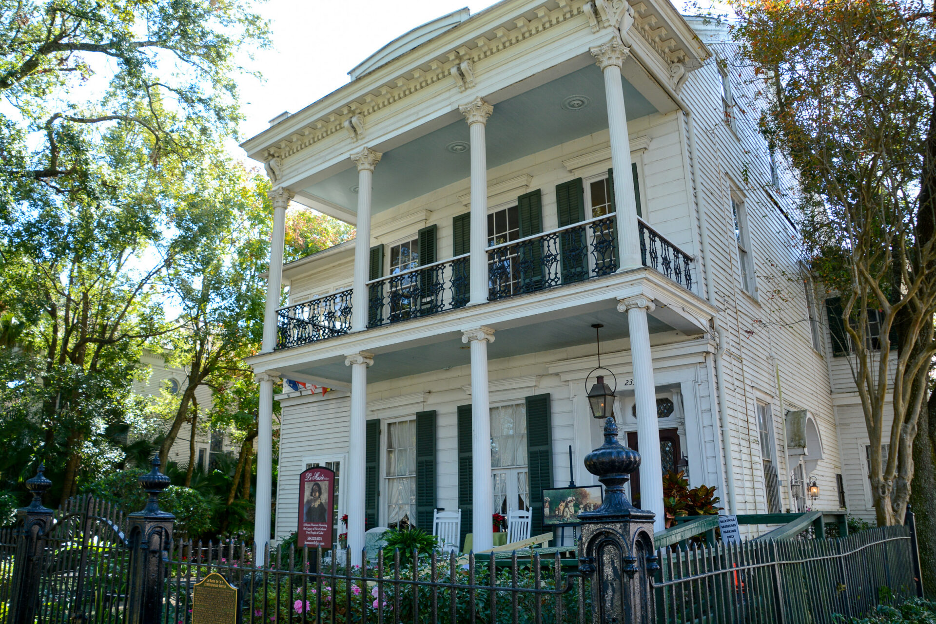 new-orleans-free-people-of-color-museum_foto-ralf-johnen Aussenansicht des Museum of Free People of Color in New Orleans