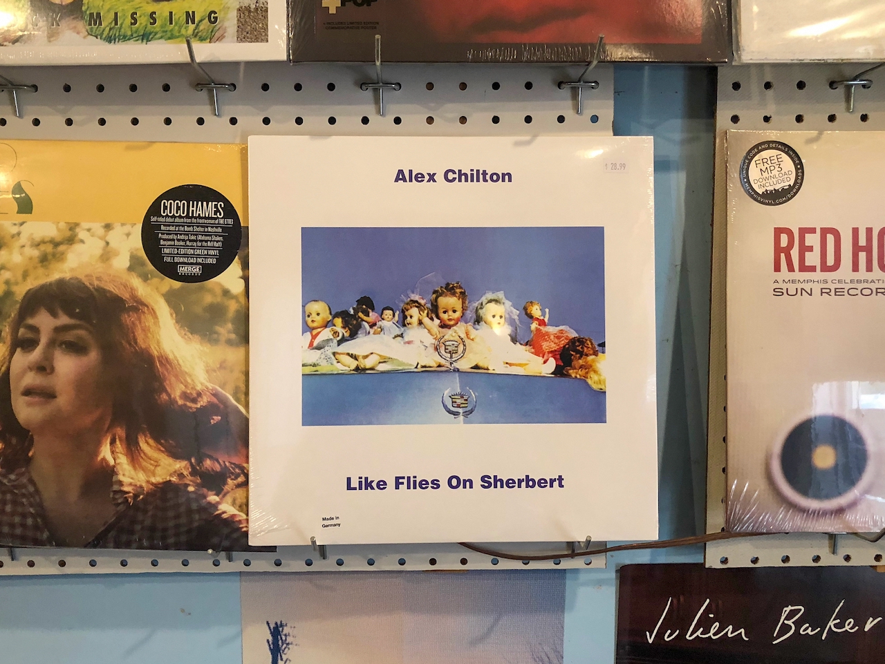plattencover-alex-chilton-shangri-la-records-memphis_foto-ralf-johnen Cover des Albums Like Flies on Sherbert von Alex Chilton