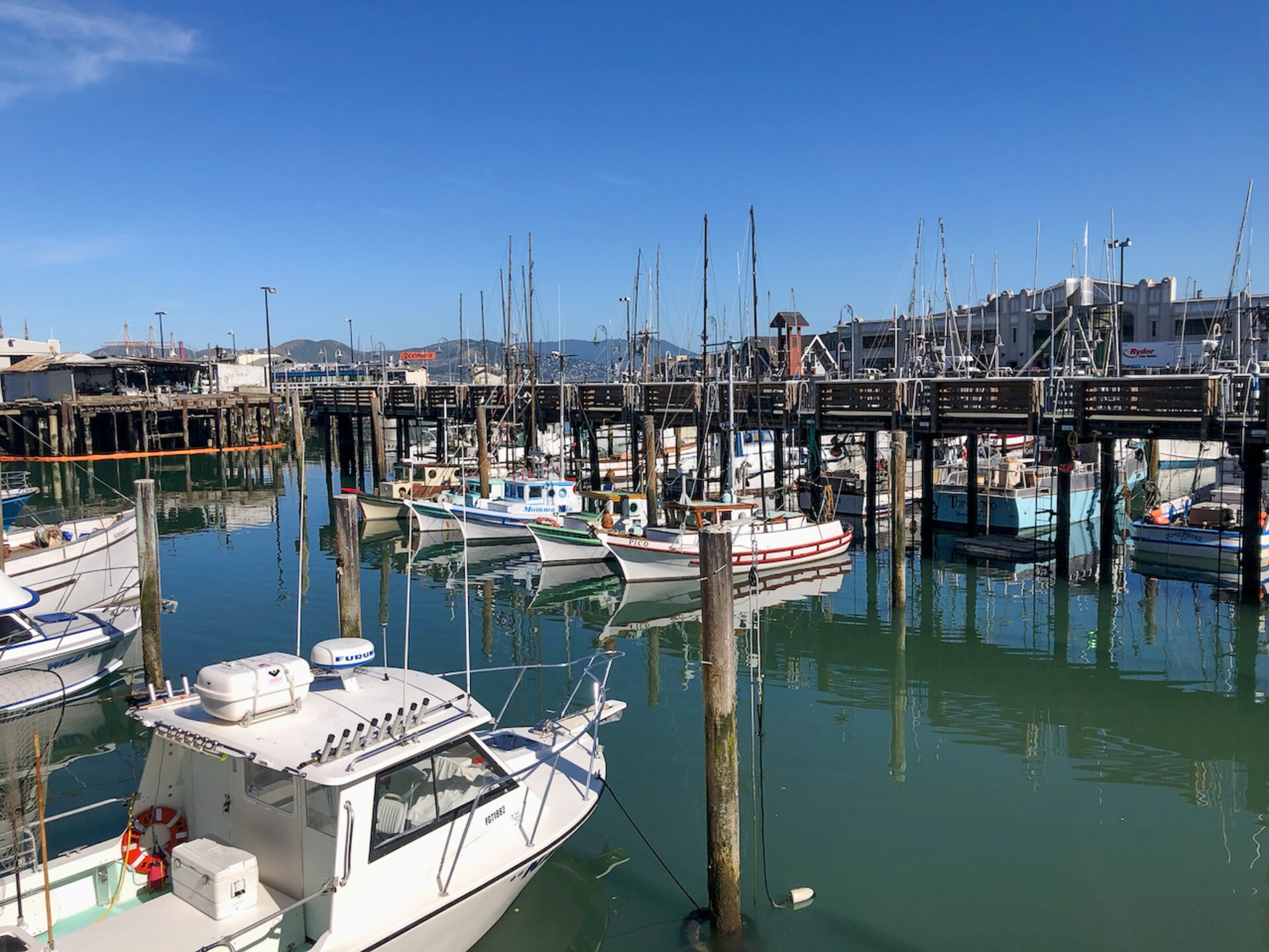 segelboote-fishermans-wharf-san-francisco_foto-ralf-johnen Segelboote an der Fisherman's Wharf in San Francisco