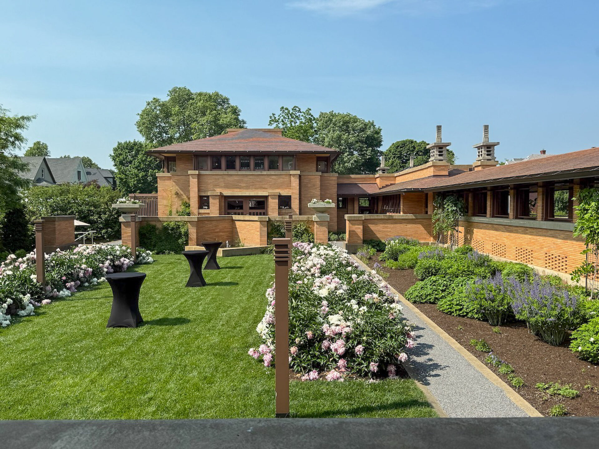 Das Darwin D. Martin House von Frank Lloyd Wright in Buffalo, New York 