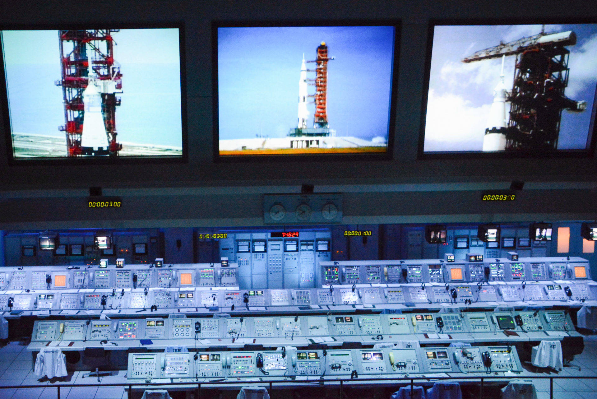 Cape-Canaveral-Rakete-Medienzentrale_Foto-Ralf-Johnen Medienzentrale der Nasa im Kennedy Space Center