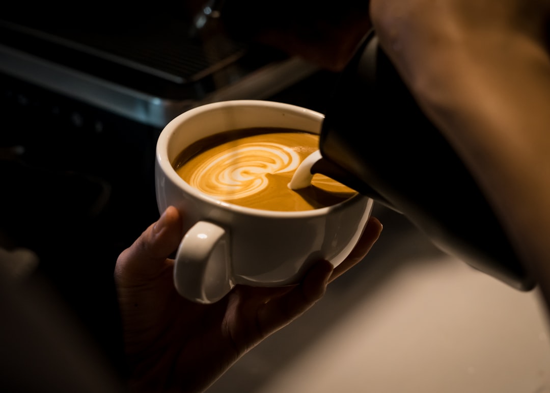 Photo by Jayden Sim white ceramic cup