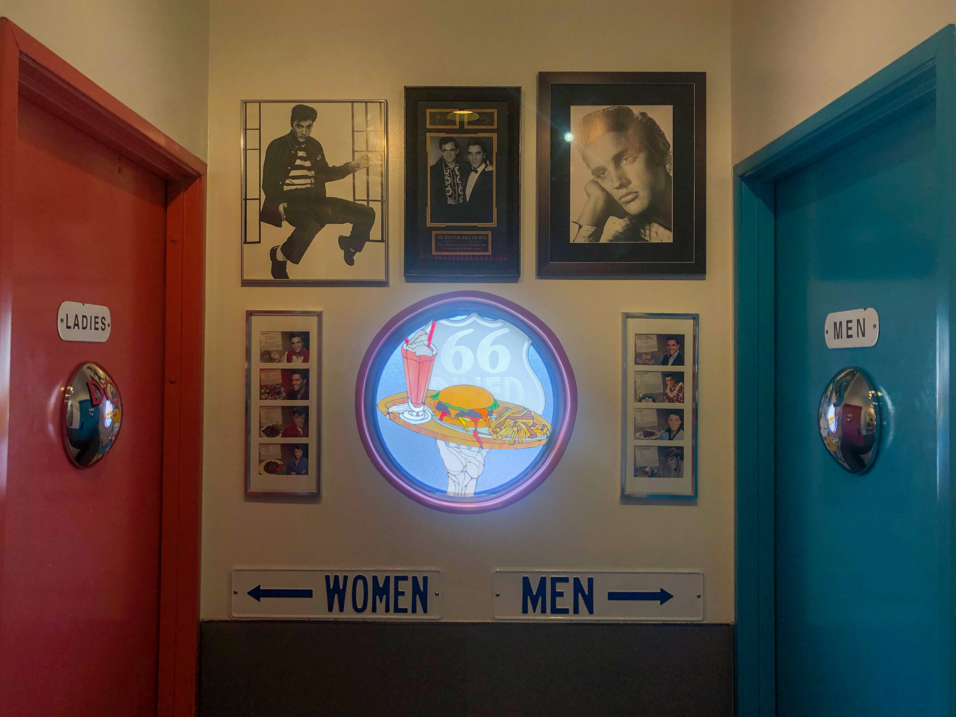 Diner-66-Nob-Hill-Albuquerque_Foto-Ralf-Johnen Fotos von Elvis Presley im 66 Diner in Nob Hill an der Route 66 in Albuquerque