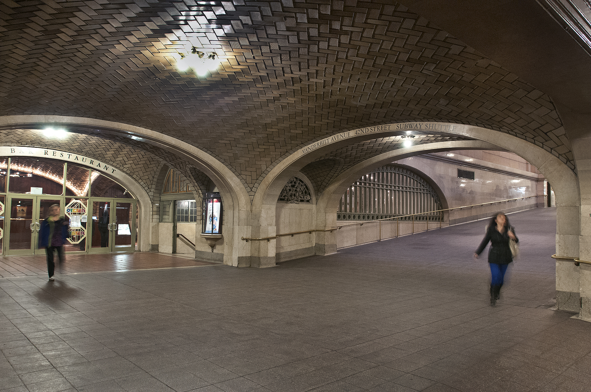 Von der Oyster Bar in Grand Central Station führt der Weg direkt in direkt in die Subway.