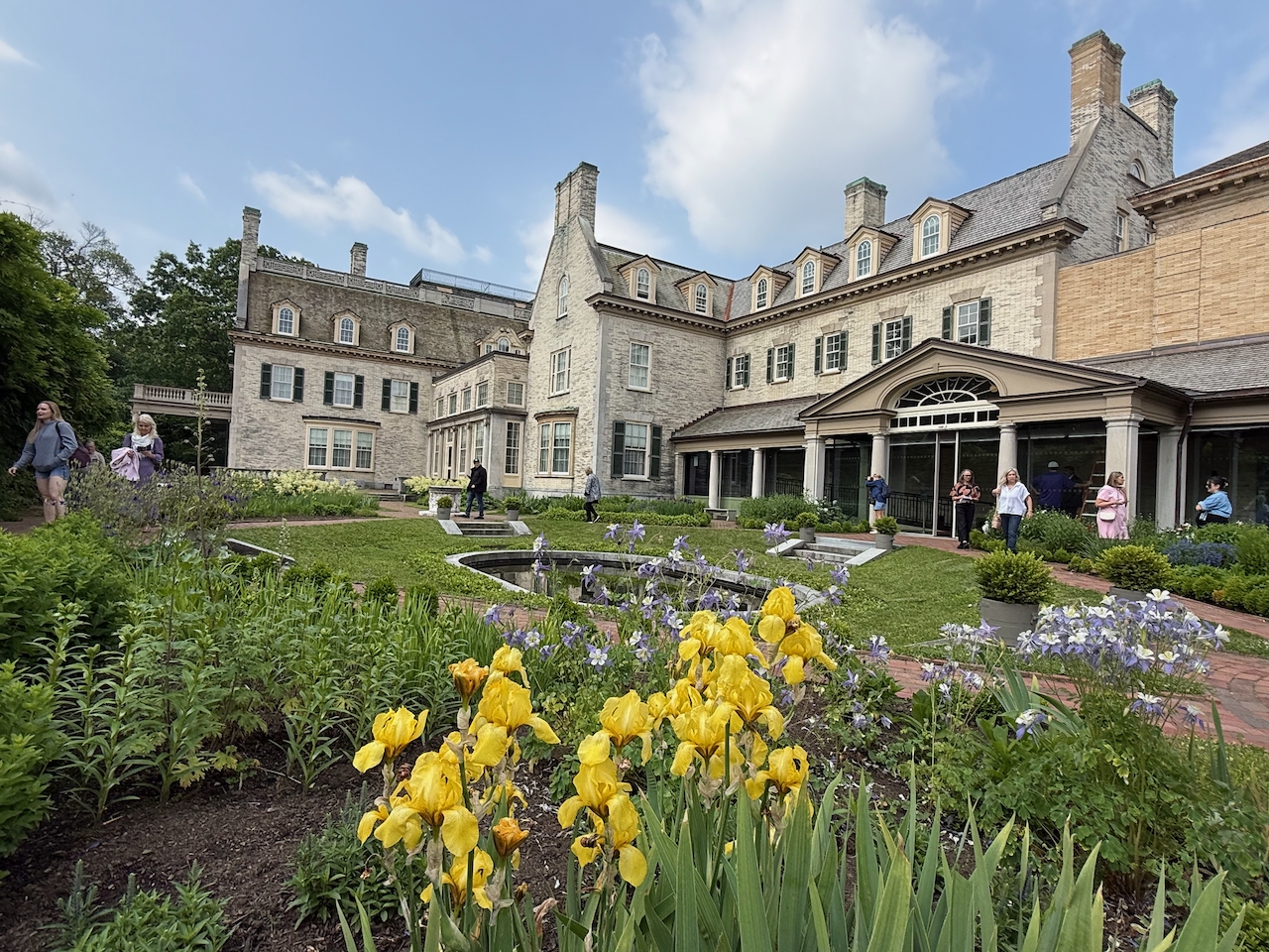 Der Garten des Eastman House gehört zu den Highlights von Rochester, New York