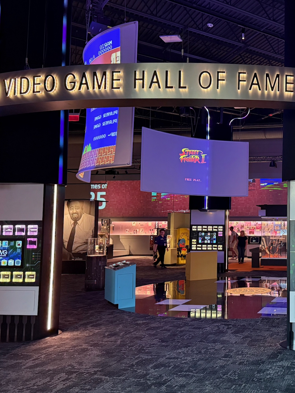 Eingang zur Video Game Hallo of Fame in Rochester, New York