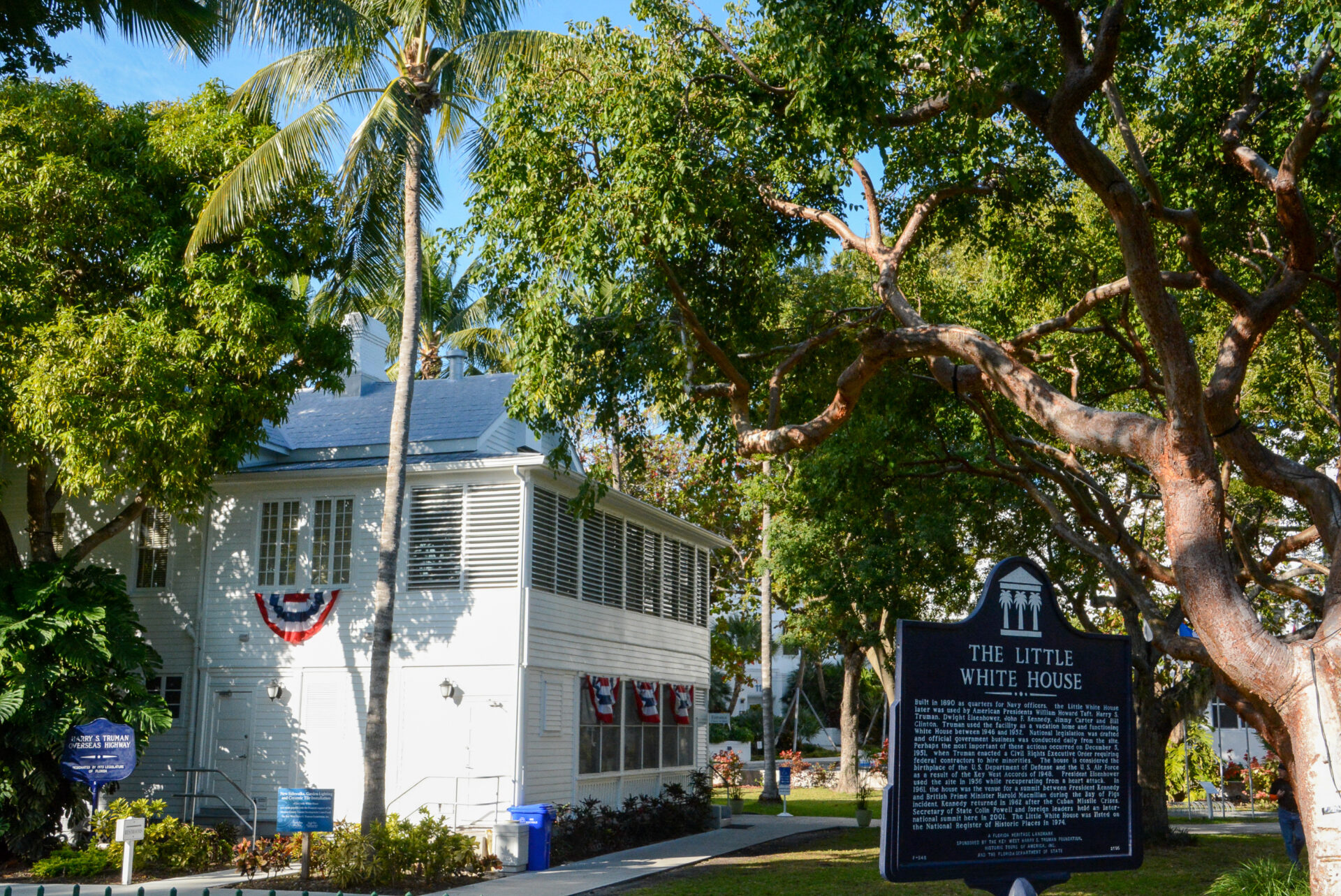 Tropische-Vegetation-Little-White-House-Key-West_Foto-Ralf-Johnen Tropische Vegetation am Little White House auf Key West in den Florida Keys